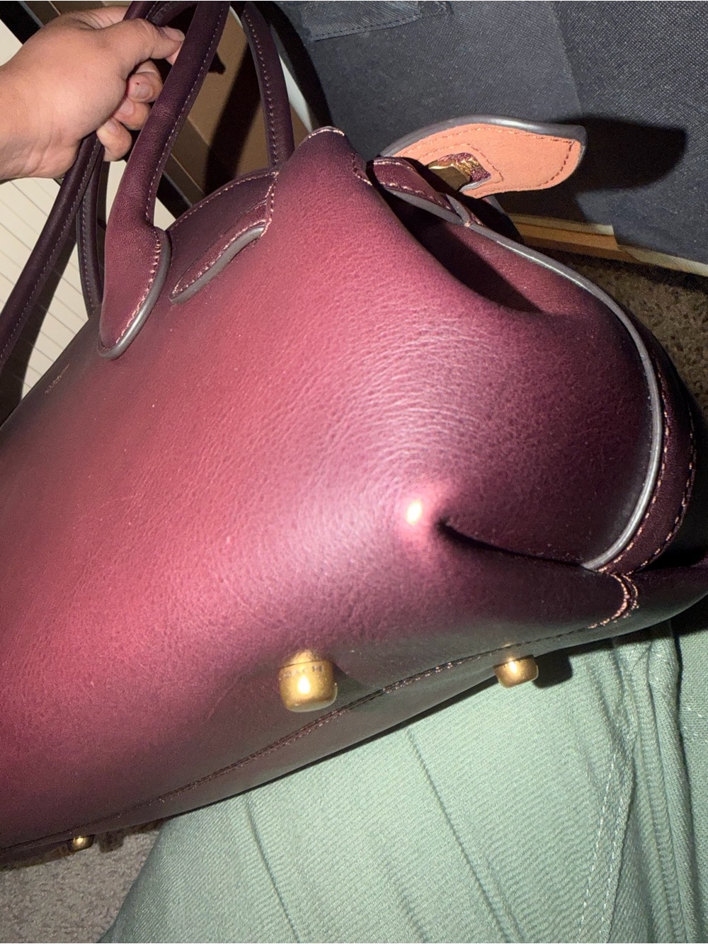 COACH Empire in Merlot - Picture 4 of 5